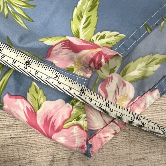 Polo Ralph Lauren Mens Blue Pink Floral Hawaiian Swim Trunks Size S - Picture 12 of 12
